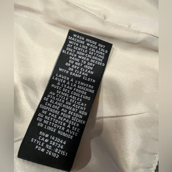 💛👚7 FOR ALL MANKIND Creme Ecru Vegan Leather Top Vest NWT - Picture 5 of 7